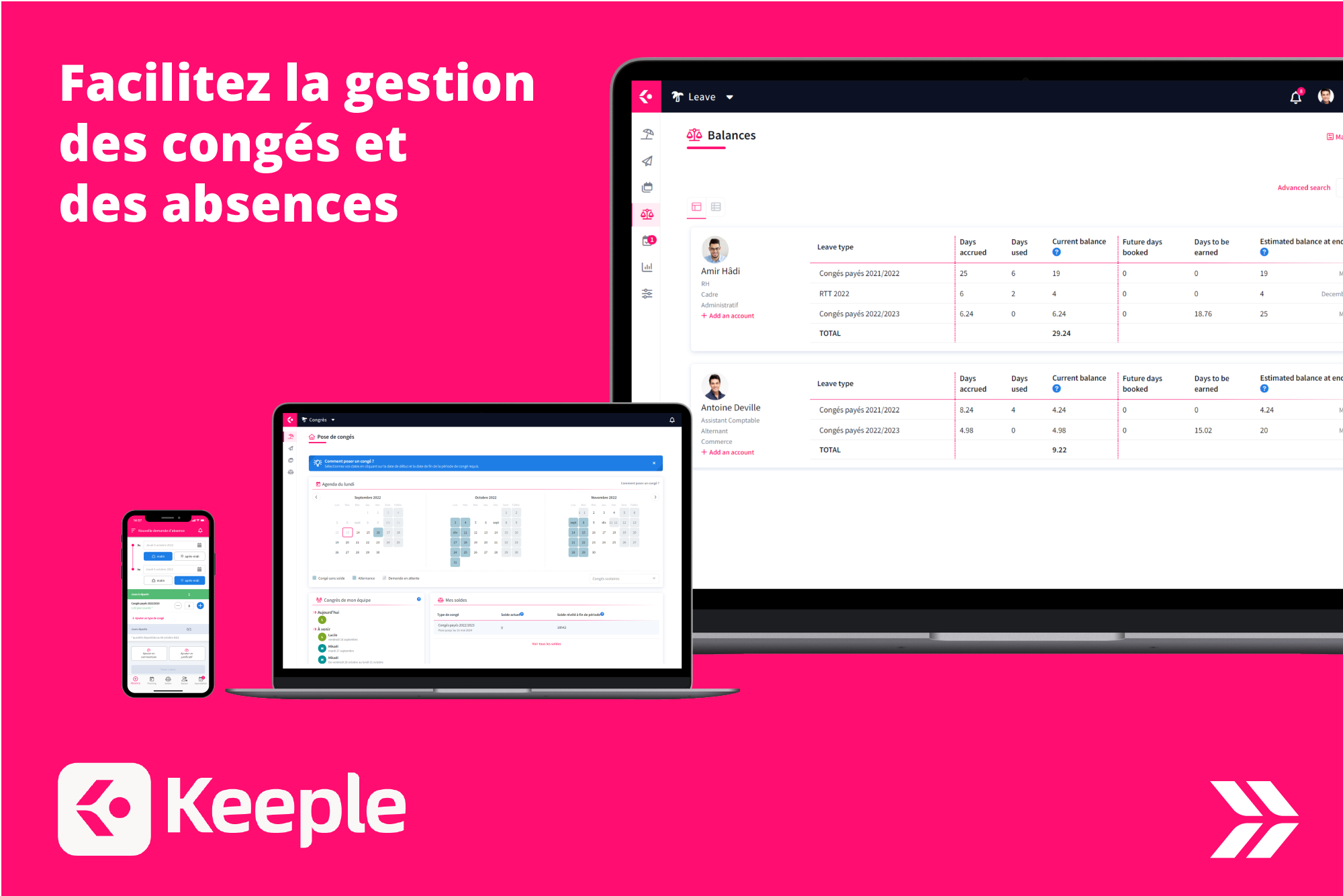 La gestion des congés en quelques clics